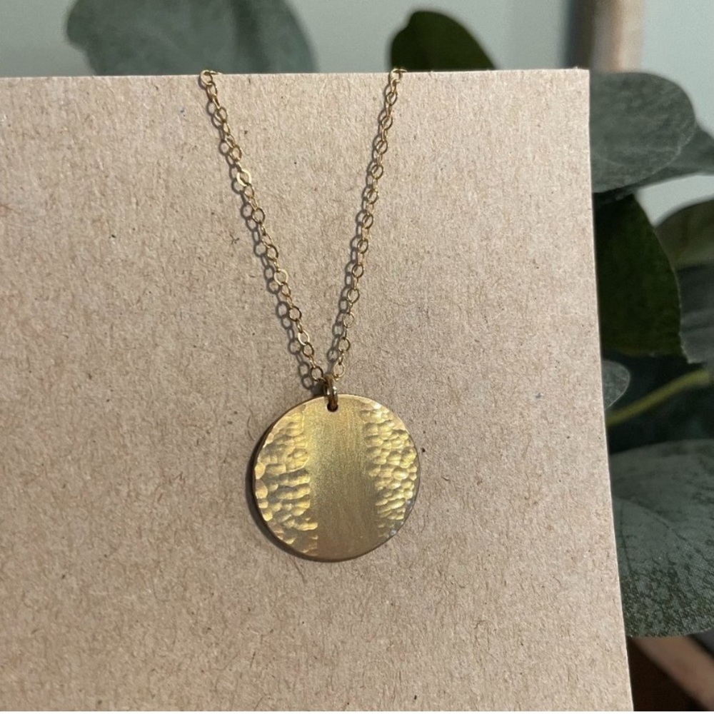 Natalie Borton Kate coin necklace